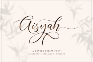 Aisyah: The Font That Elevates Your Brand’s Visual Story