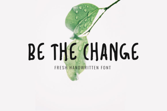 Be the Change: A Font That Transforms Editorial Design