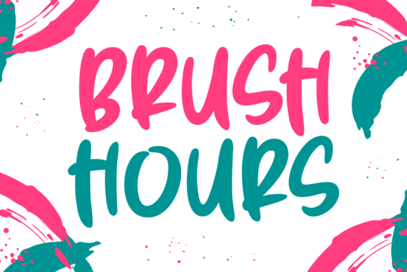 Brush Hours: A Script Font That Adds Personality to Branding
