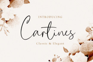 Cartines: A Script Handwritten Font for Creative Campaigns