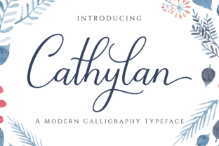 Cathylan: A Script Handwritten Font for Creative Branding