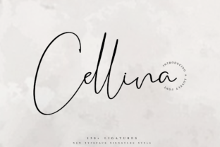 Cellina: A Script Handwritten Font That Breathes Personality into Every Design
