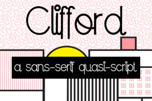 Clifford: A Quirky Script Handwritten Font for Creative Projects