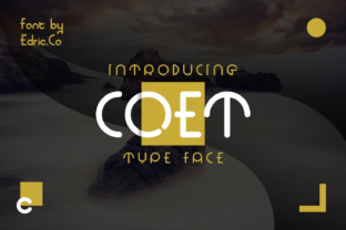 Coet: A Modern Sans Serif Font for Digital Branding