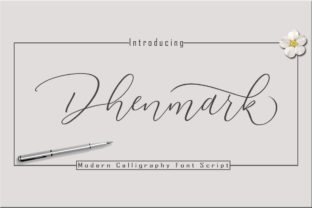 Dhenmark Duo: The Script Handwritten Font for Timeless Digital Design