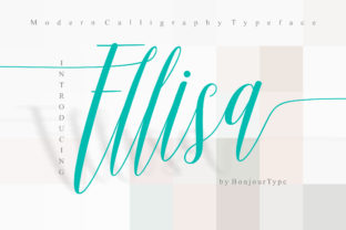 Ellisa Script: A Font That Elevates Your Brand with Warmth and Charm