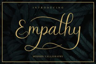 Empathy: A Script Font for Modern Web Design