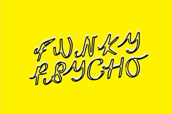 Funky Psycho: The Kooky Font That Brings Your Handmade Creations to Life