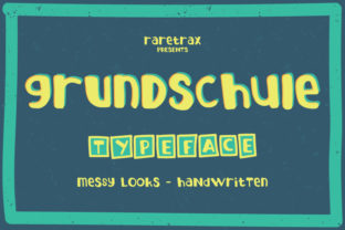 Grundschule: A Handwritten Font for Editorial Design and Creative Branding