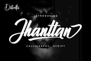 Jhanttan: A Bold Script Font for Editorial Design