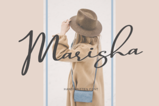 Marisha: A Modern Handwritten Font for Editorial Design