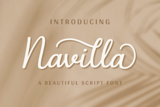 Navilla: A Script Font That Elevates Brand Campaigns