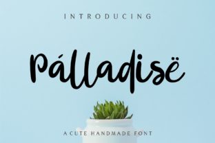 Palladise: A Script Handwritten Font That Elevates Every Design