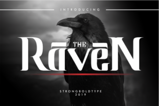 Raven: A Blackletter Font for Bold Digital Branding