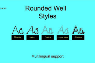 Rounded Well: A Font for Personalized Branding