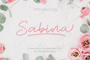 Sabina: The Script Handwritten Font That Elevates Your Digital Brand