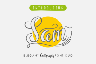 Sam: A Script Handwritten Font for Creative Campaigns