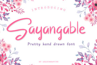 Sayangable: A Font That Speaks with Grace