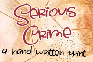 serious crime font for bold brand storytelling