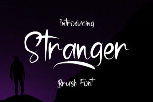Stranger Font: A Unique Script Handwritten Design