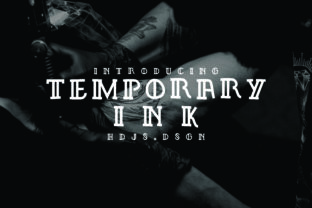 Temporary Ink: A Script Font for Bold Branding and Web Design