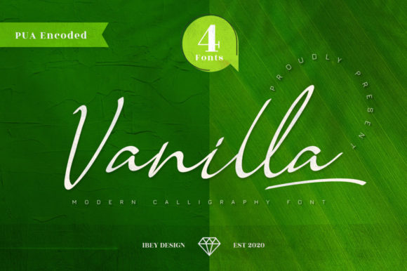 Vanilla Family for Modern Web Design and Branding