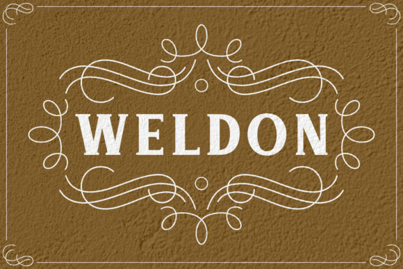 Weldon: A Vintage Serif Font That Elevates Handmade Design