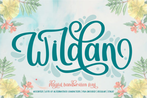 Wildan: A Script Font That Elevates Digital Branding