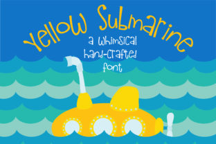 Yellow Submarine: A Whimsical Font for Branding That Stands Out